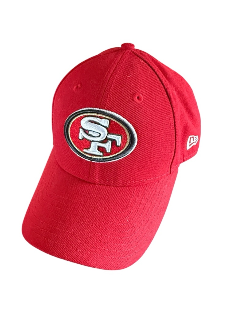 New Era 9FORTY San Francisco 49ers NFL Hat Red Adjustable Baseball Cap OSFA